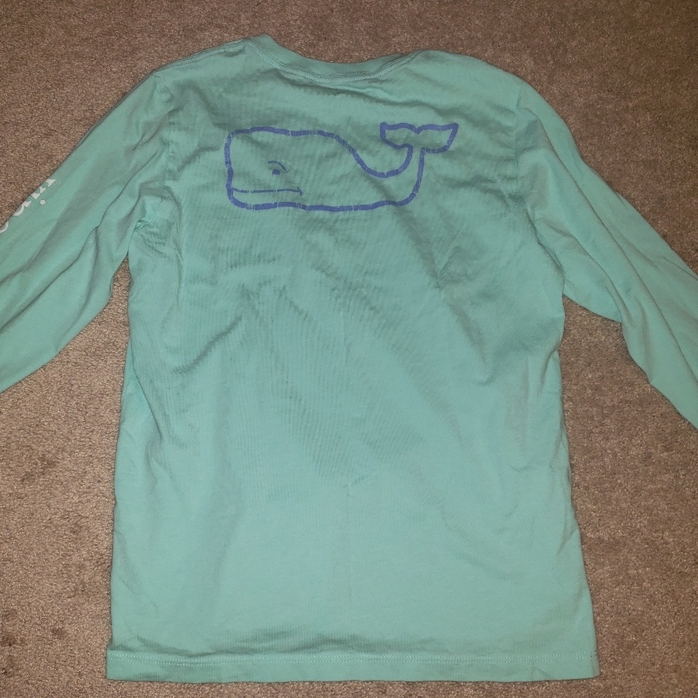 Boys Vineyard vines long sleeve shirt size Large